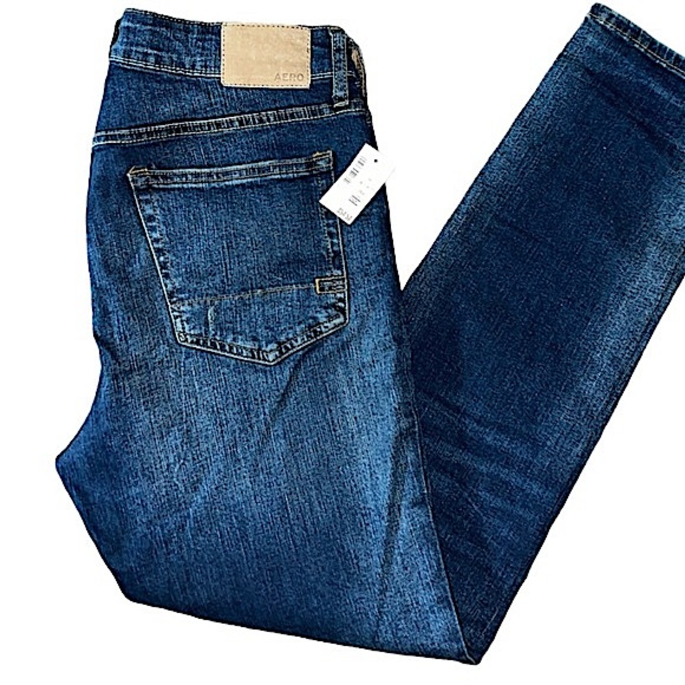 Aeropostale Aero Skinny Distressed Jeans NWT